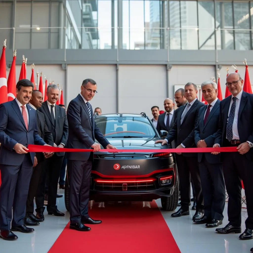Otonom araç lansmanı